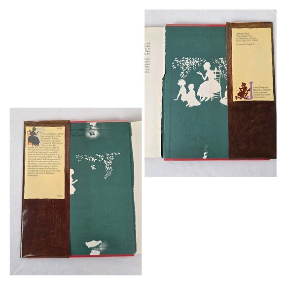 The Sleeping Beauty Hardcover Story Book Illustrated by Arthur Rackham 1973 - Picture 5 of 11